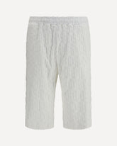 Monogram Shorts - WHITE | Base Blu
