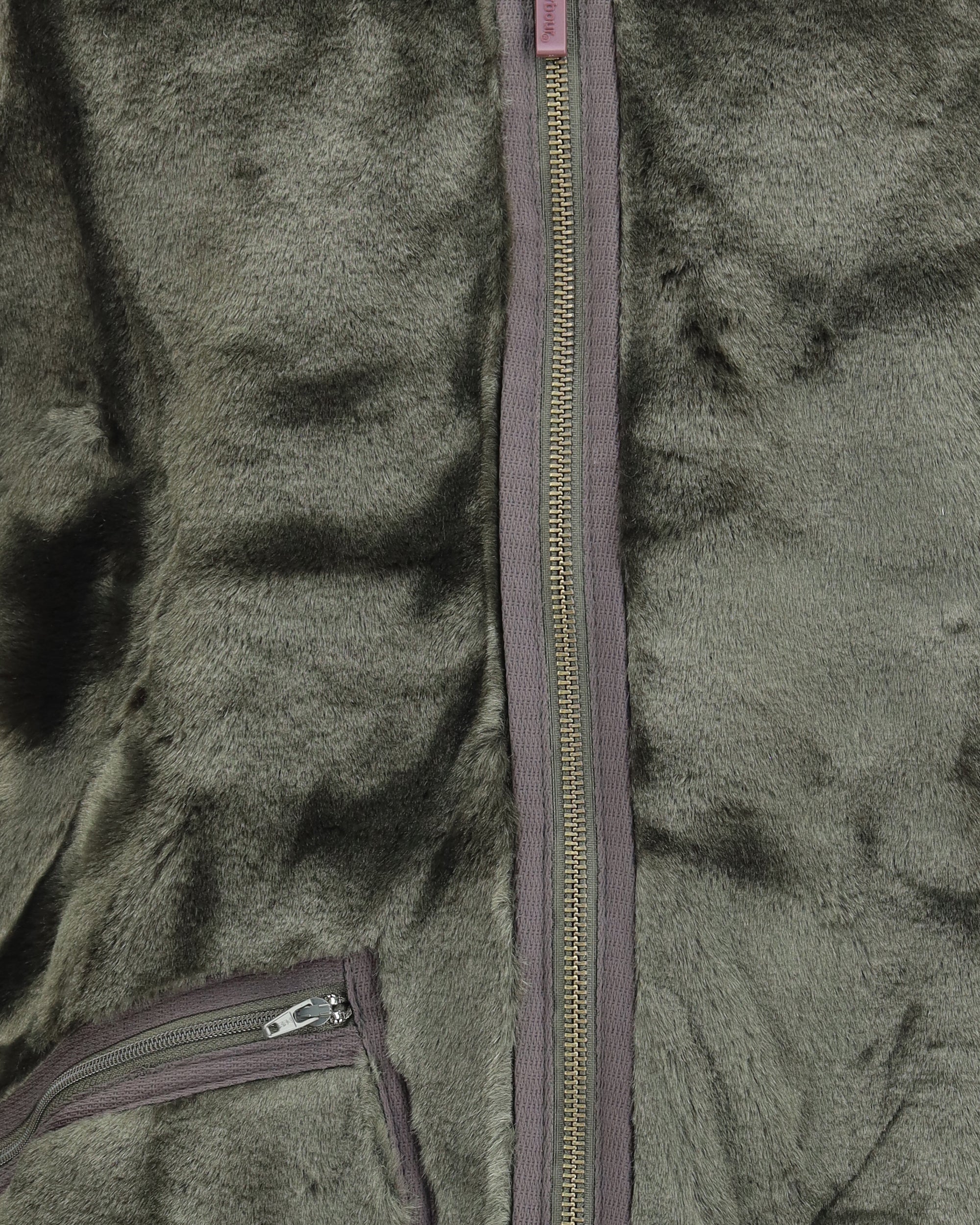 BARBOUR Fleece Vest GREEN | Base Blu