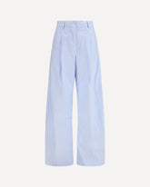 Wide-leg Pants - LIGHT BLUE | Base Blu