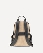 Leather Travel Backpack - BLACK | Base Blu