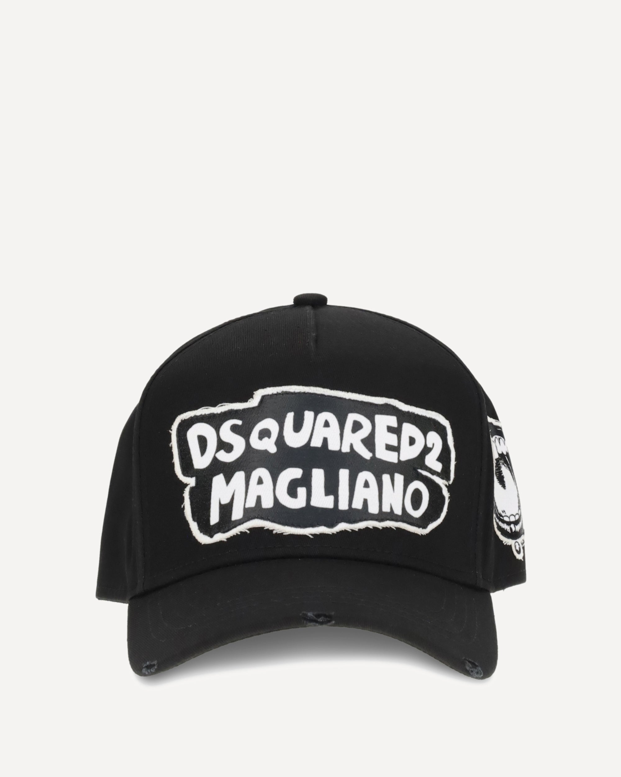 DSQUARED2 MAGLIANO キャップ DSQUARED2 Dsquared2 X Magliano Baseball Hat BLACK | Base Blu