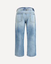 Straight-leg cropped Jeans - LIGHT BLUE | Base Blu