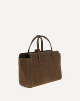 Borsa a Mano Flap media - MARRONE | Base Blu