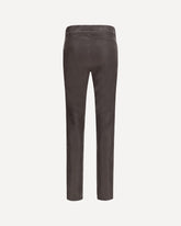 Roche stretch-leather Pants - BROWN | Base Blu