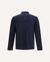 Buttoned Cardigan - BLUE | Base Blu