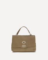 Amoretto Postina Handbag - BEIGE | Base Blu