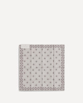 Pochette in seta  - BEIGE | Base Blu