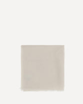 Cashmere and silk Scarf - WHITE | Base Blu