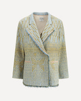 Libelle tweed Blazer - MULTICOLOUR | Base Blu