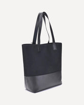 Canvas Tote Bag - BLACK | Base Blu