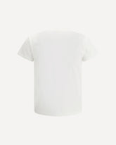 Cotton T-shirt - WHITE | Base Blu