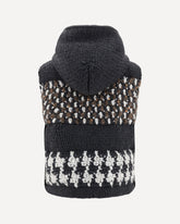 Cashmere padded Gilet - GREY | Base Blu