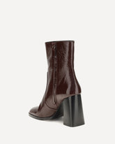 Vera Ankle Boots - BORDEAUX | Base Blu