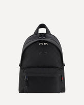 GG Pattern Nylon Backpack - BLACK | Base Blu