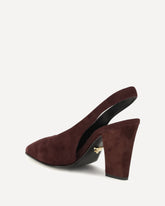Slingback Pumps - BORDEAUX | Base Blu