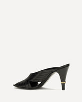 Gianni nappa leather Mules - BLACK | Base Blu