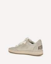 Ball Star leather Sneakers - CREAM | Base Blu
