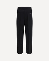 Tailored Trousers - BLACK | Base Blu