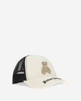 Trucker Bear Cap - WHITE | Base Blu