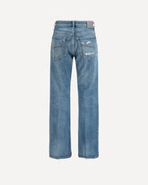 Jeans a gamba dritta in denim - AZZURRO | Base Blu