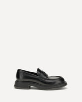 Logo Loafers - BLACK | Base Blu