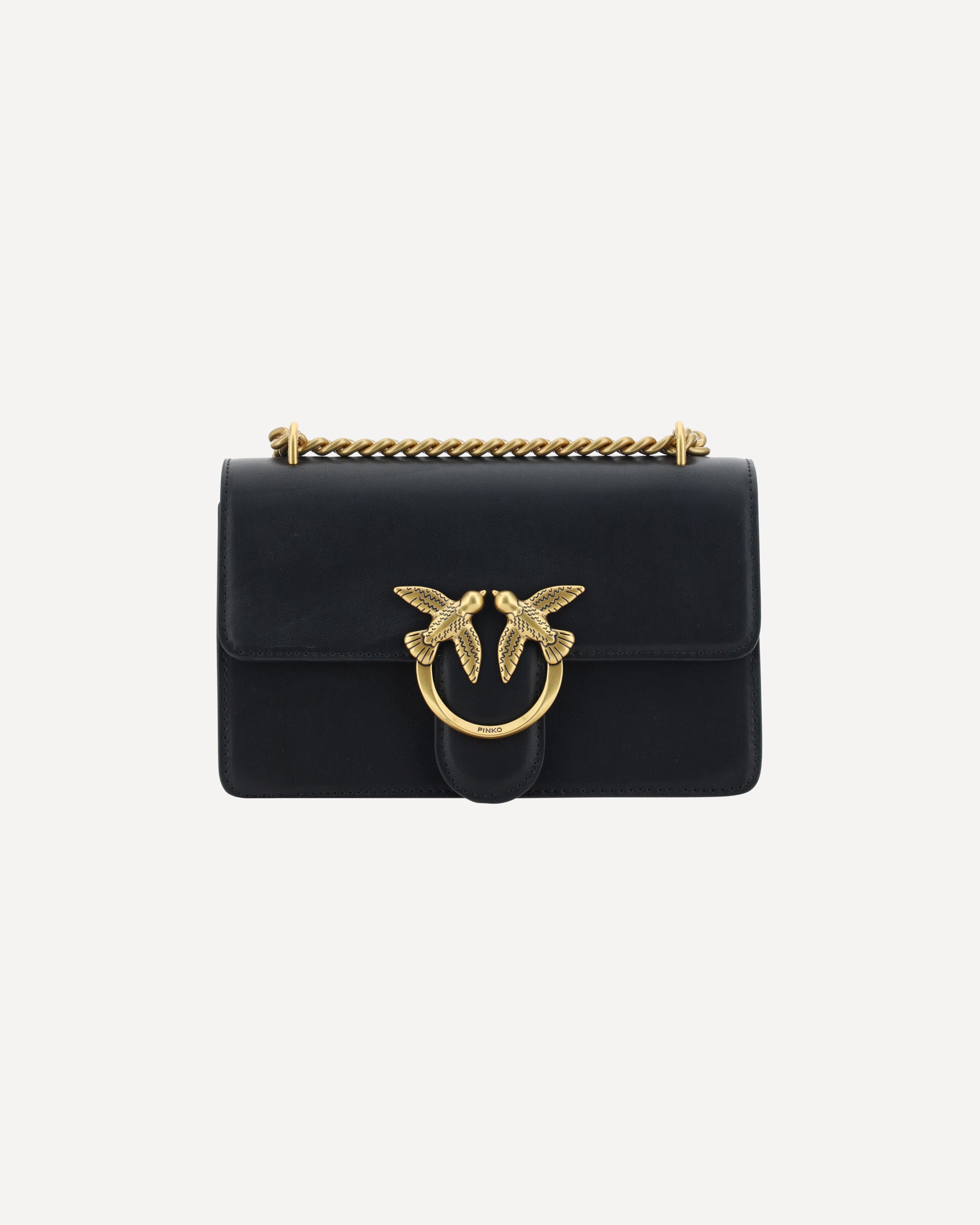 PINKO Love One Mini Shoulder Bag BLACK Base Blu