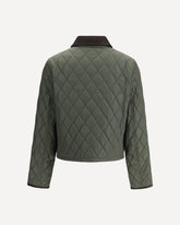 Quilts Jacket - GREEN | Base Blu