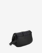 T-bar Satchel Shoulder Bag - BLACK | Base Blu