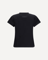 Jersey T-shirt with logo - BLACK | Base Blu