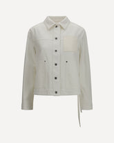 Workwear denim Jacket Loewe x Paula’s Ibiza - WHITE | Base Blu