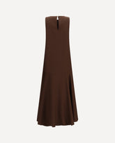 Sleeveless Dress - BROWN | Base Blu