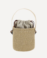 Borsa a Secchiello Mifuko - BIANCO | Base Blu