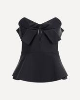 Sleeveless corset Top - BLACK | Base Blu