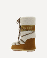 Icon Shearling Boots - WHITE | Base Blu