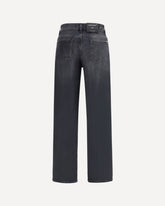 Stovepipe Straight Jeans - BLACK | Base Blu