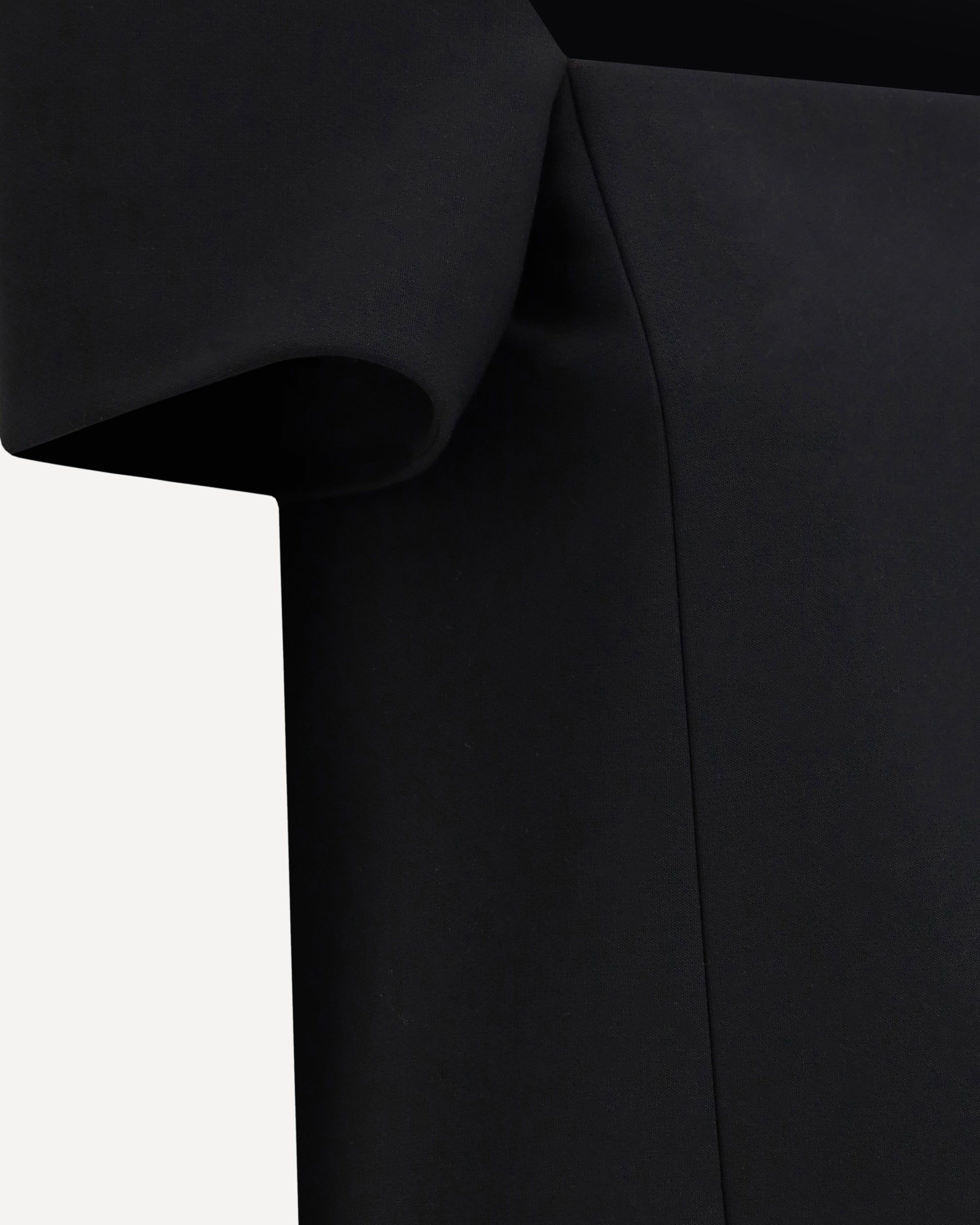 KHAITE Mini Benji Dress BLACK | Base Blu