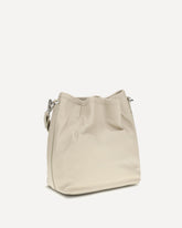 Borsa a Secchiello Alpha - CREMA  | Base Blu