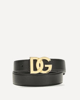 Calfskin leather Belt - BLACK | Base Blu