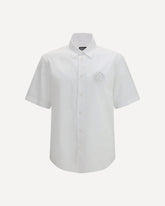 Logo-emblem Shirt - WHITE | Base Blu