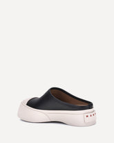 Leather Mules - BLACK | Base Blu