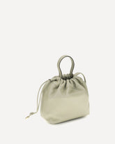 Borsa a Spalla Icons con catena in pelle  - GRIGIO | Base Blu