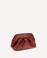 Medium Bios vegan leather Pouch - BORDEAUX | Base Blu