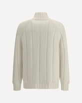Cashmere Jacket - WHITE | Base Blu