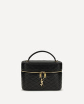 Gaby Large Vanity Handbag - BLACK | Base Blu