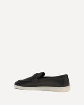 Leather Loafers - BLACK | Base Blu