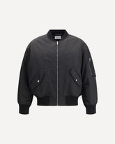 Giacca bomber oversize - NERO | Base Blu
