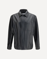 Leather Jacket - BLACK | Base Blu