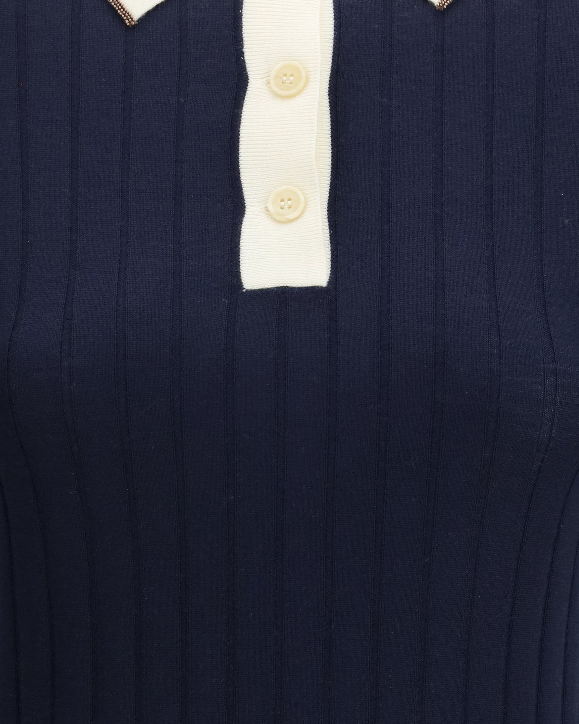BRUNELLO CUCINELLI Short sleeve Polo in virgin wool and cashmere