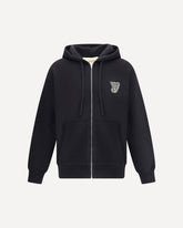 Logoed Hoodie - BLACK | Base Blu