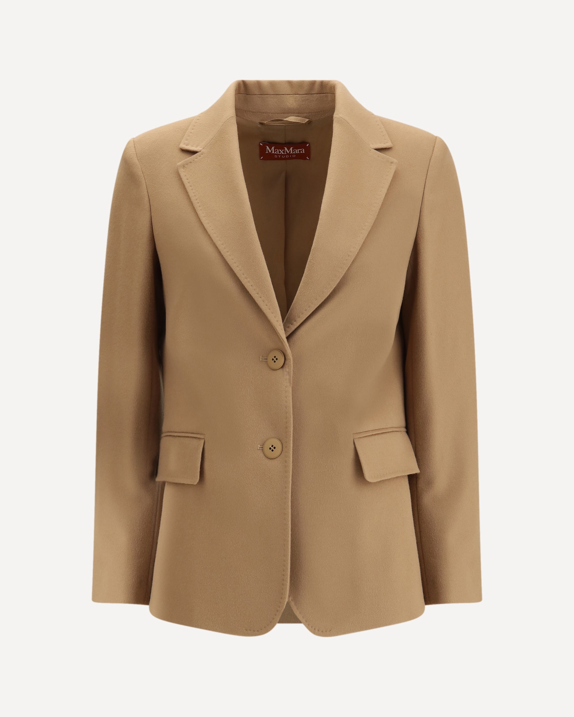 ジャケット・アウター Max Mara studio MAX MARA STUDIO Folgore Jacket BEIGE | Base Blu